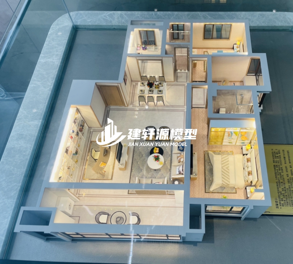 肇东地产户型模型