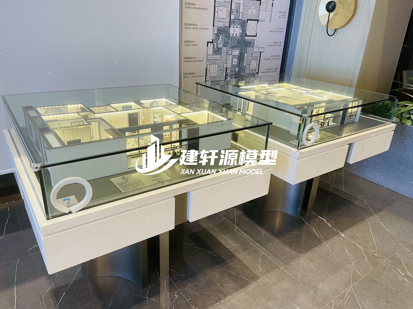 肇东中梁地产户型模型制作